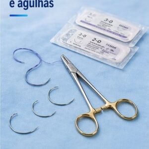Porta-agulha e Agulhas
