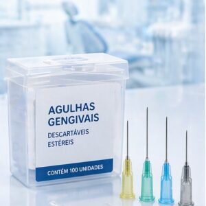 Agulhas Gengivais Descartáveis Estéreis