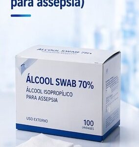 Álcool Swab 70% (Isopropílico)
